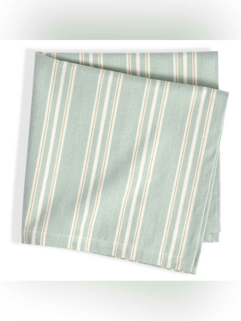 NWT Annie Selke $44 Winter Stripe Napkin Set of 4